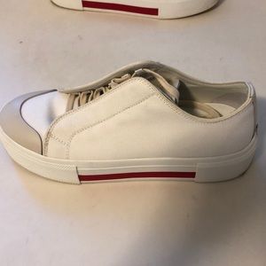 Alexander McQueen Women's Canvas Platform Sneakers